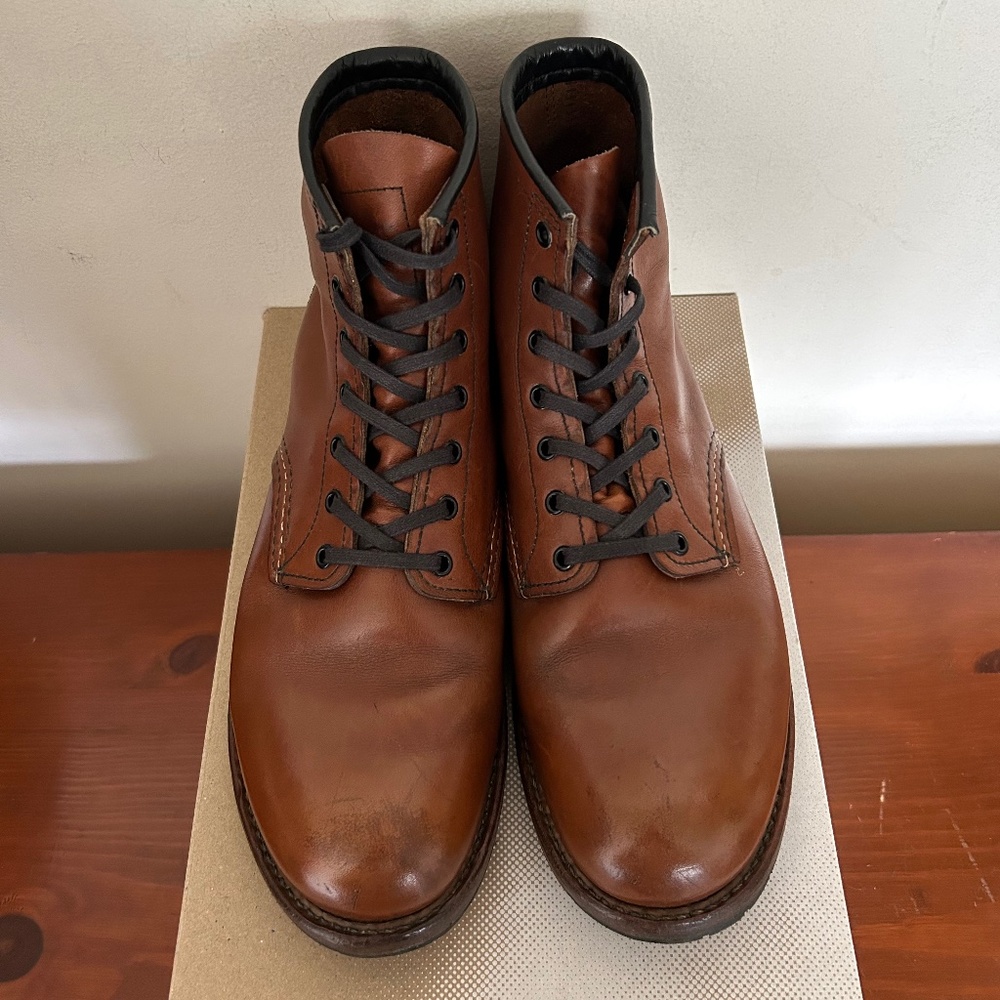 Pre-owned Men's Red Wing Beckman Boots 9016 Cigar Size 9D
